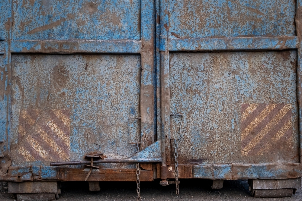 How to Open a Dumpster Door