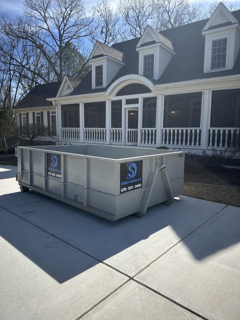 rent a dumpster in forsyth county